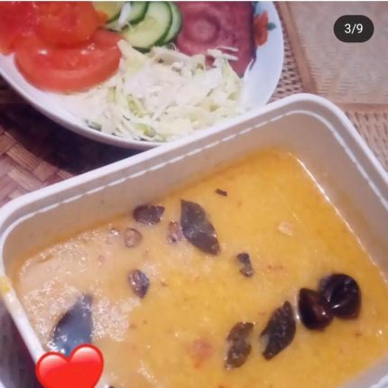 Daal Chawal With Cutlet 1 person serving